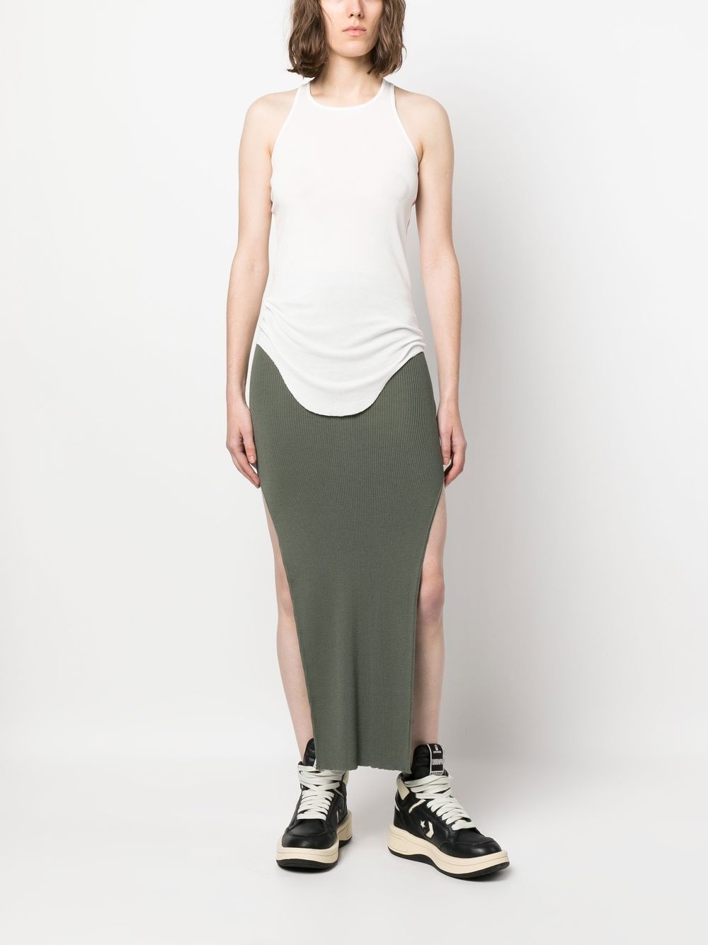 Sacriskirt ribbed skirt - 2