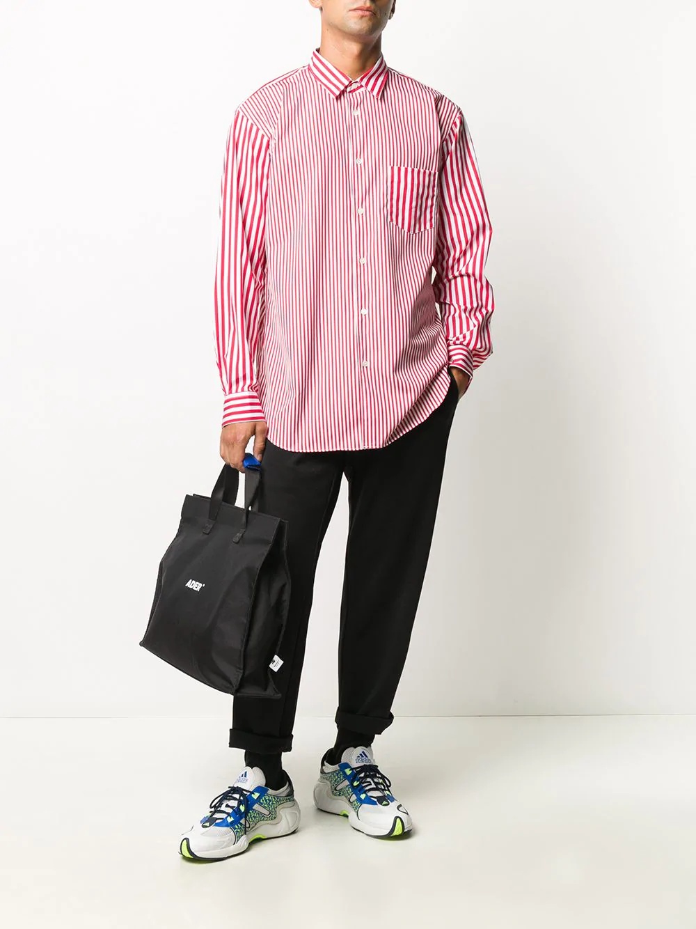 striped long-sleeve shirt - 2