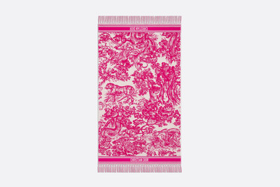 Dior Toile de Jouy Sauvage Towel outlook