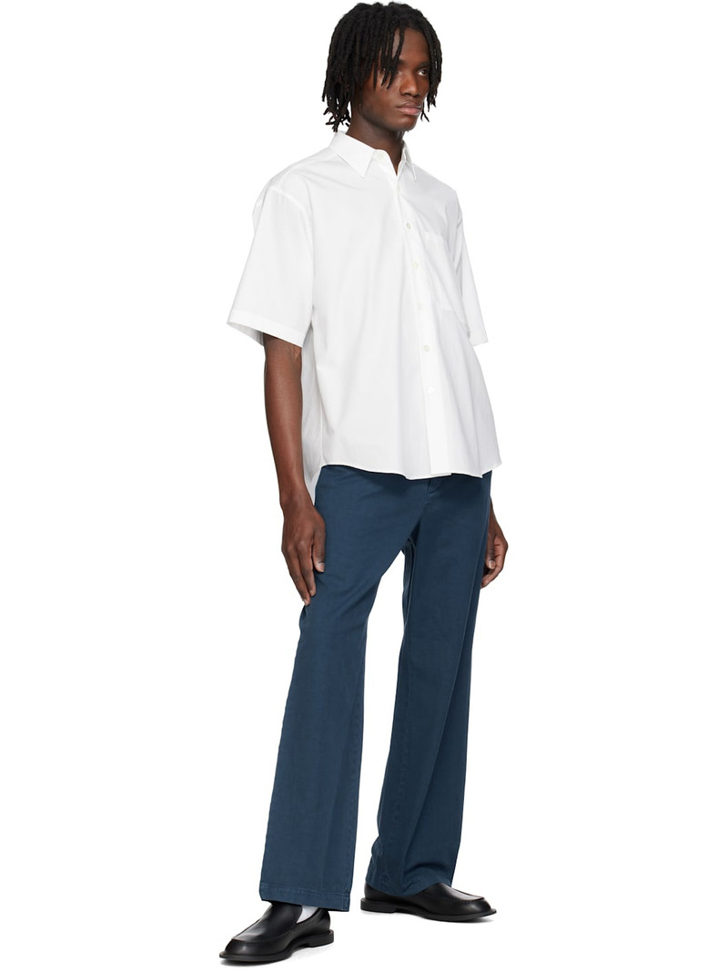 AURALEE White Washed Finx Twill Shirt outlook