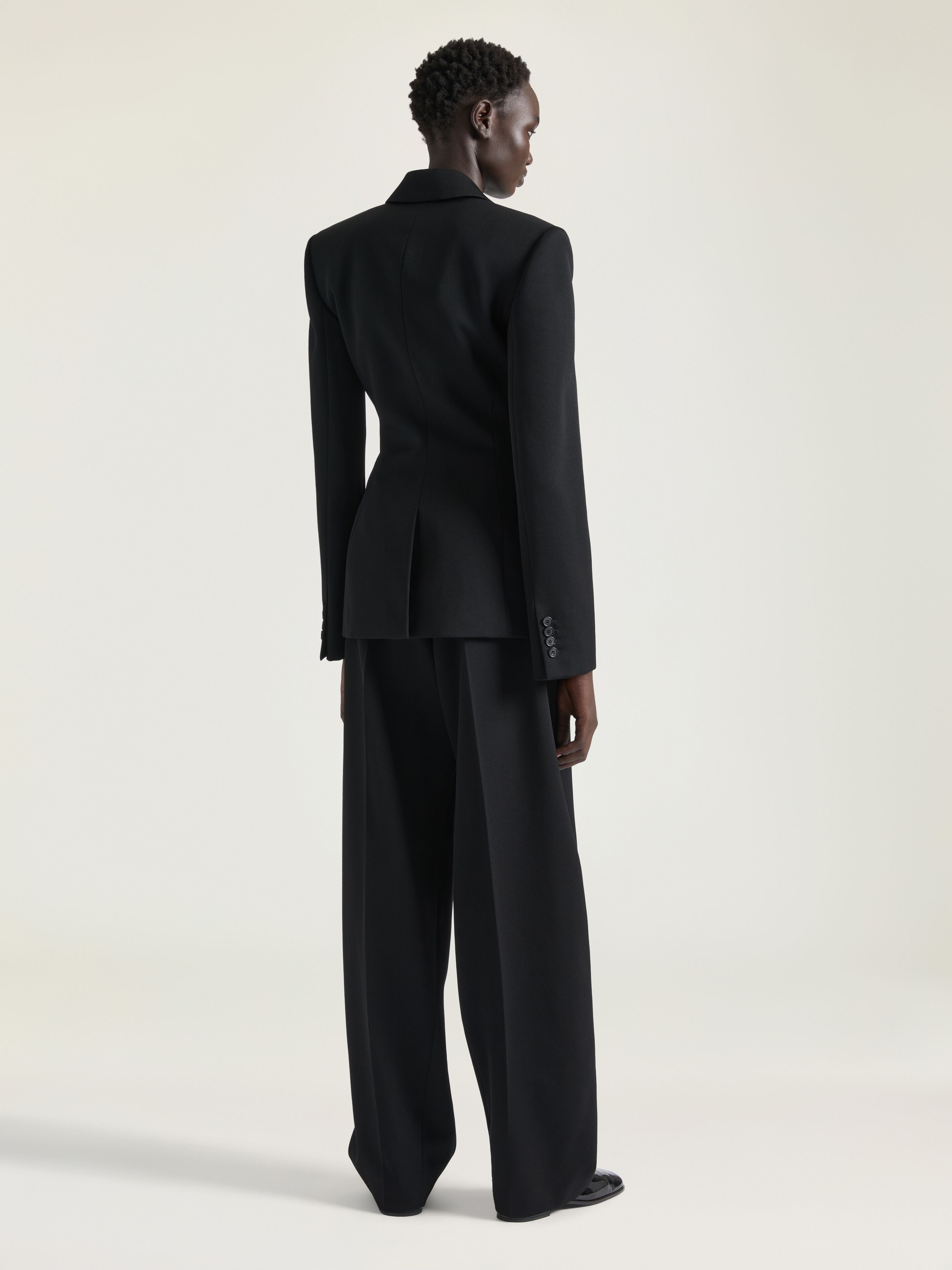 COCOON TAILORED PANTS IN WOOL - 3