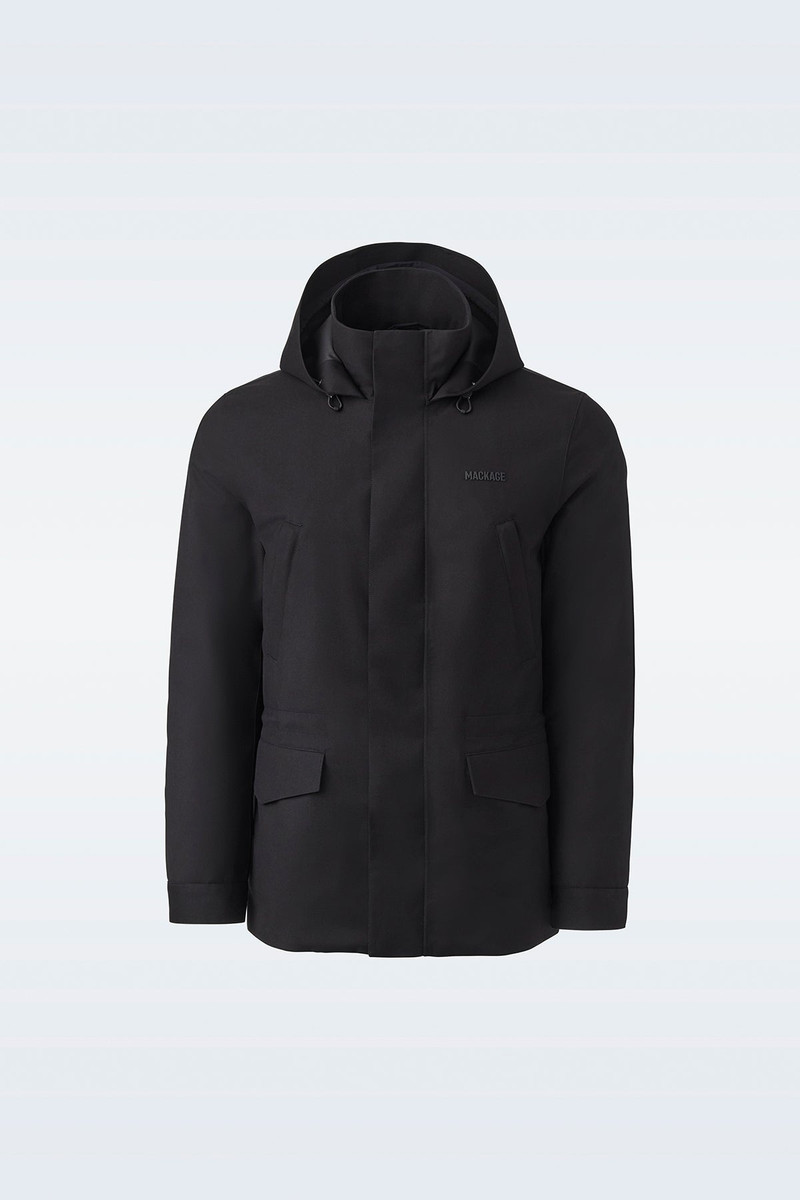 MORRIS-CITY Light down twill parka 1