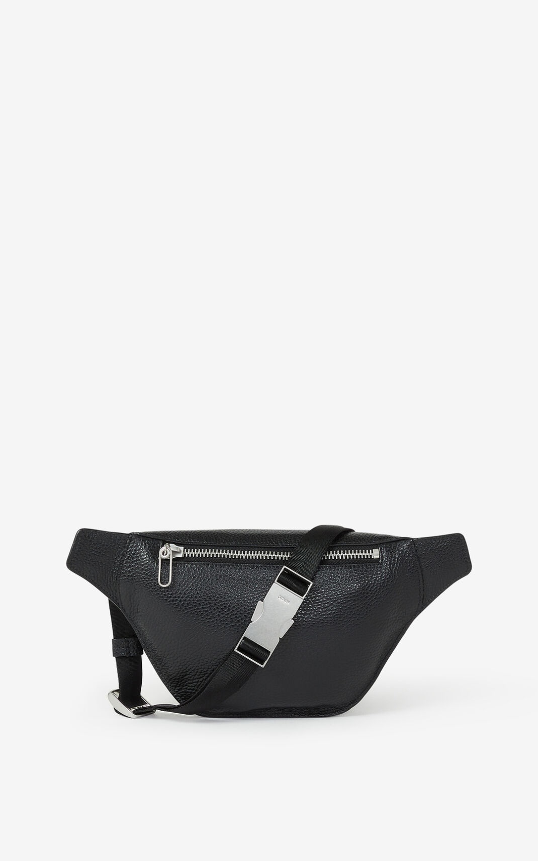 KENZO Imprint grained leather bumbag - 2