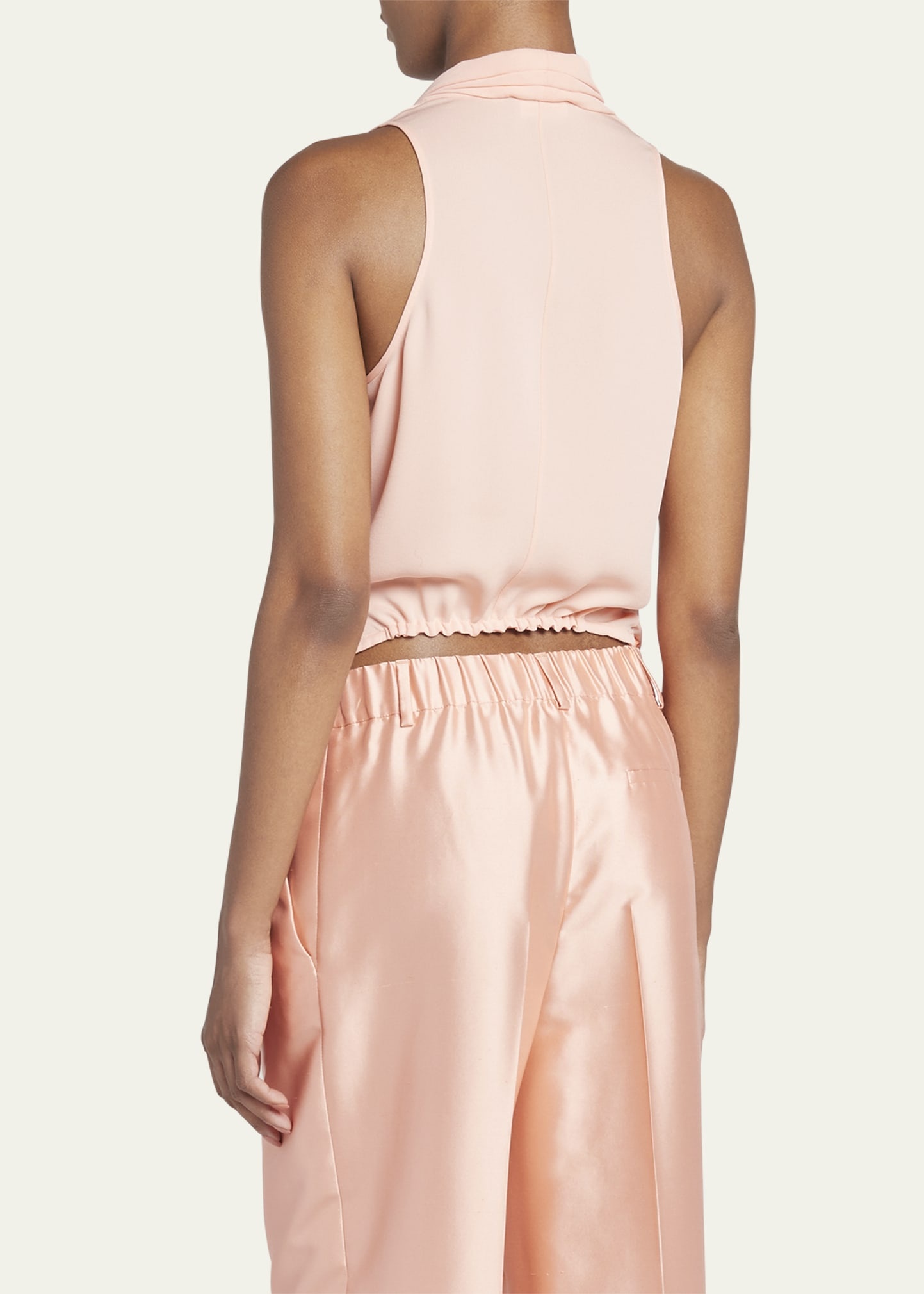 Silk Wrap Blouse - 3