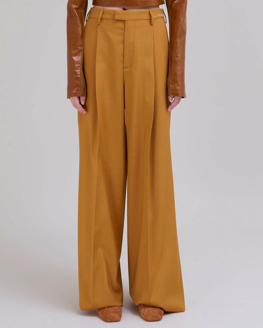 TROPICAL WOOL TAILORED TROUSER - 2