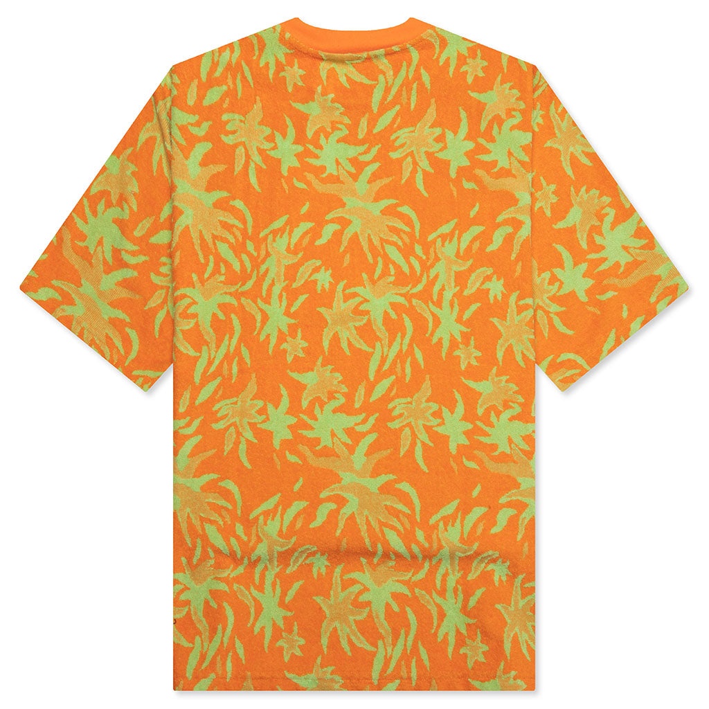 MARNI X NO VACANCY INN JACQUARD T-SHIRT - CARROT - 2