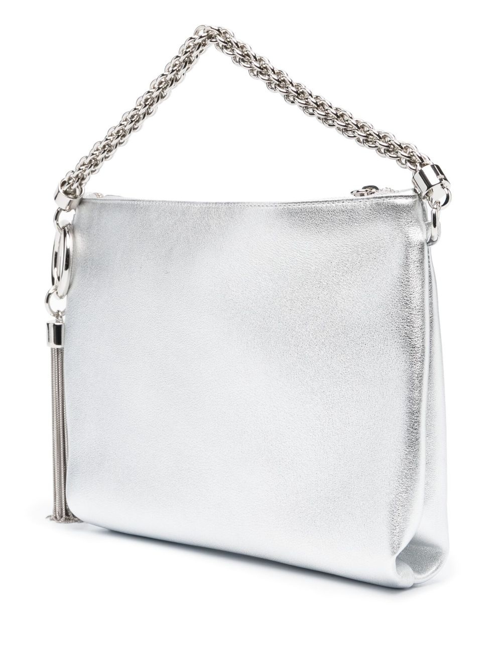 Callie metallic tassel clutch - 3