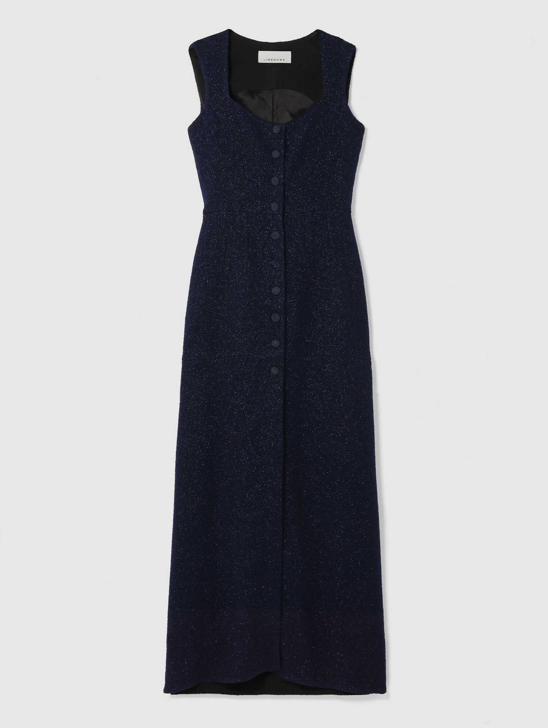 SHIMMER TWEED AVERY DRESS - 1