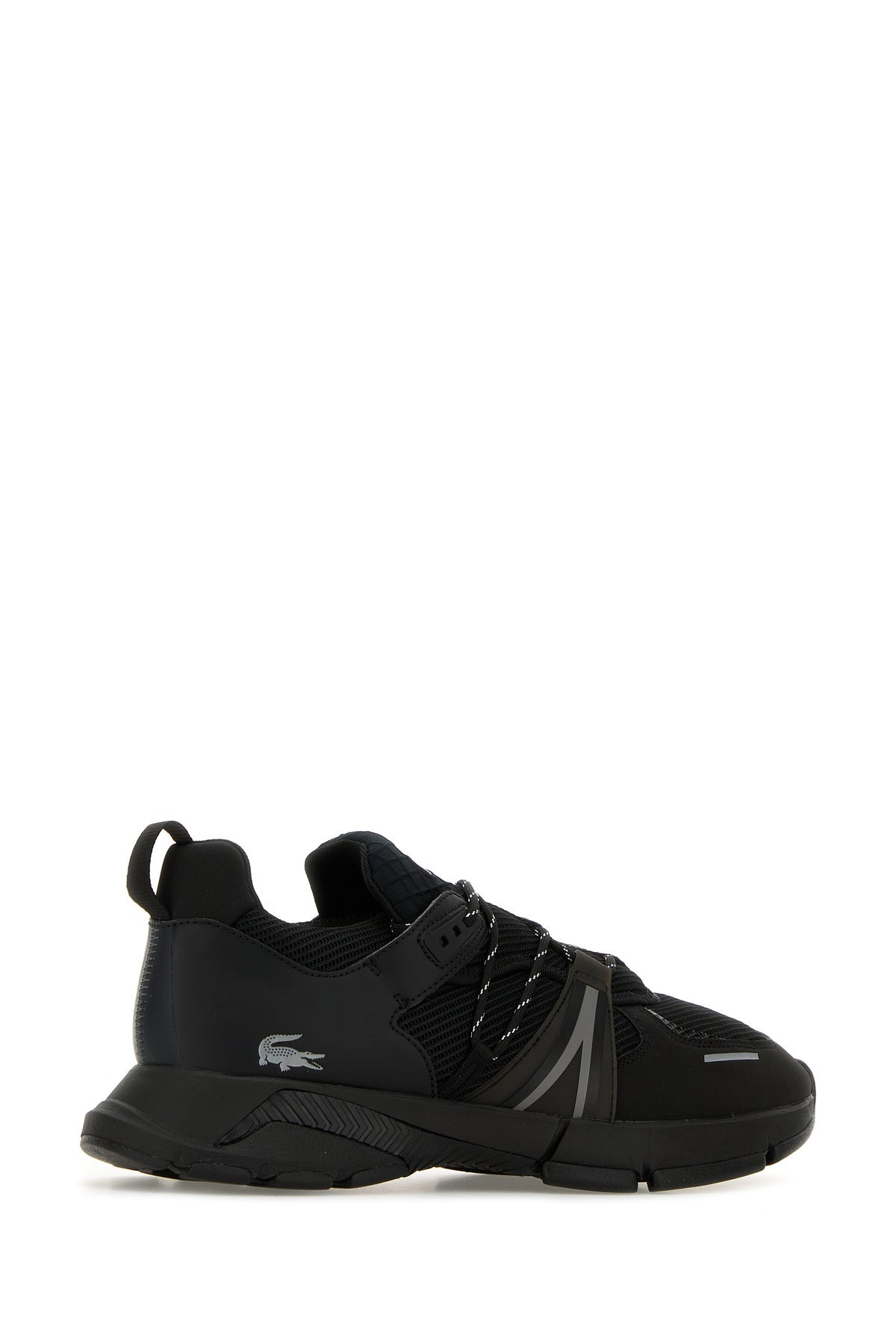 Black fabric L003 sneakers - 3