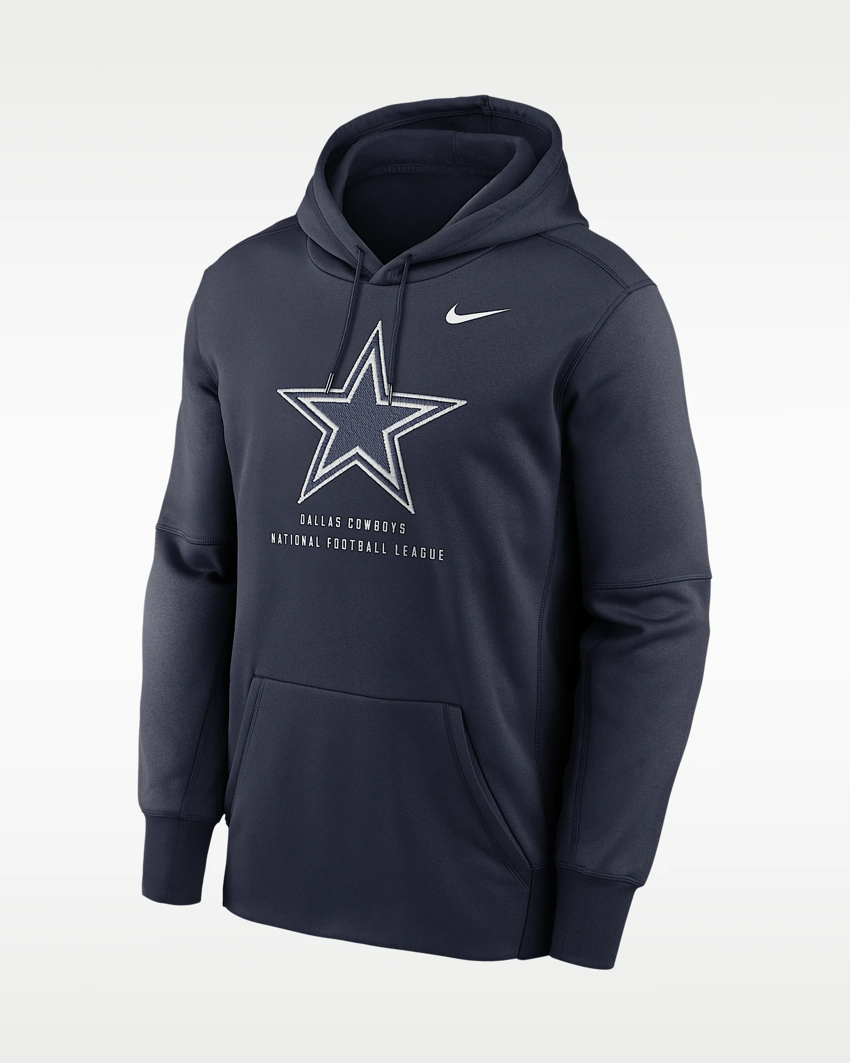 Dallas Cowboys Men's Nike Therma NFL Pullover Hoodie - 1