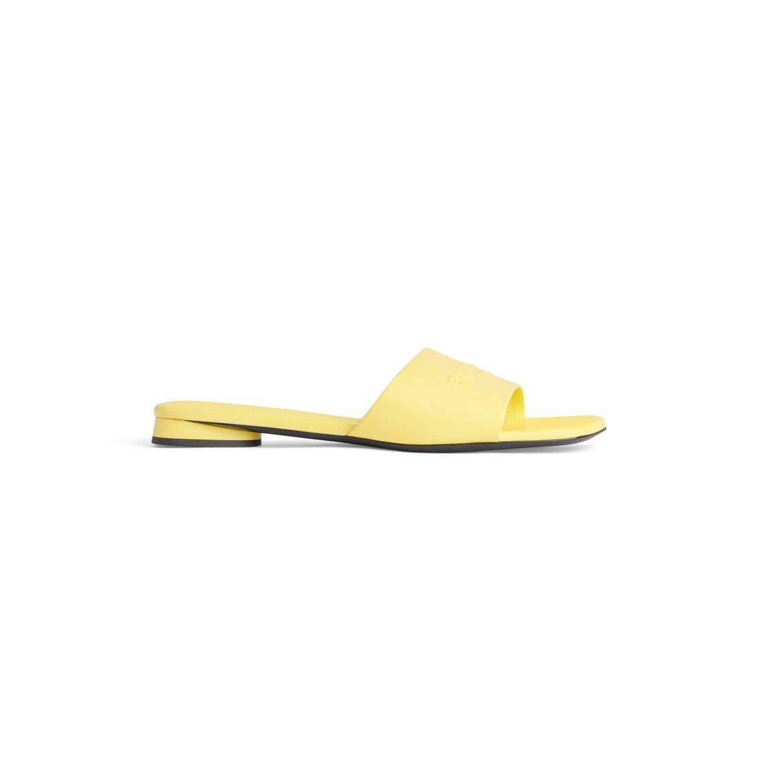 Women's Duty Free Flat Sandal  in Yellow - 1