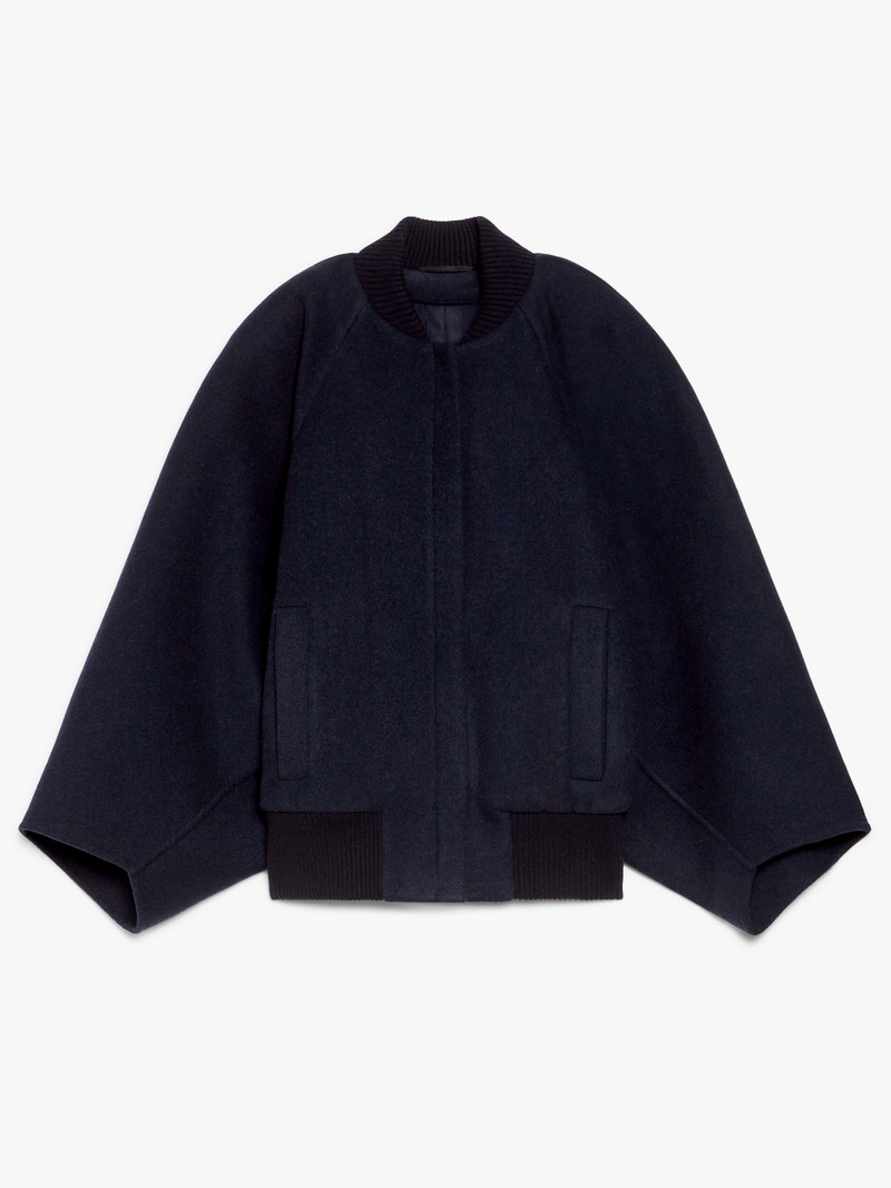 ZENONE Cape-effect cashmere coat - 1