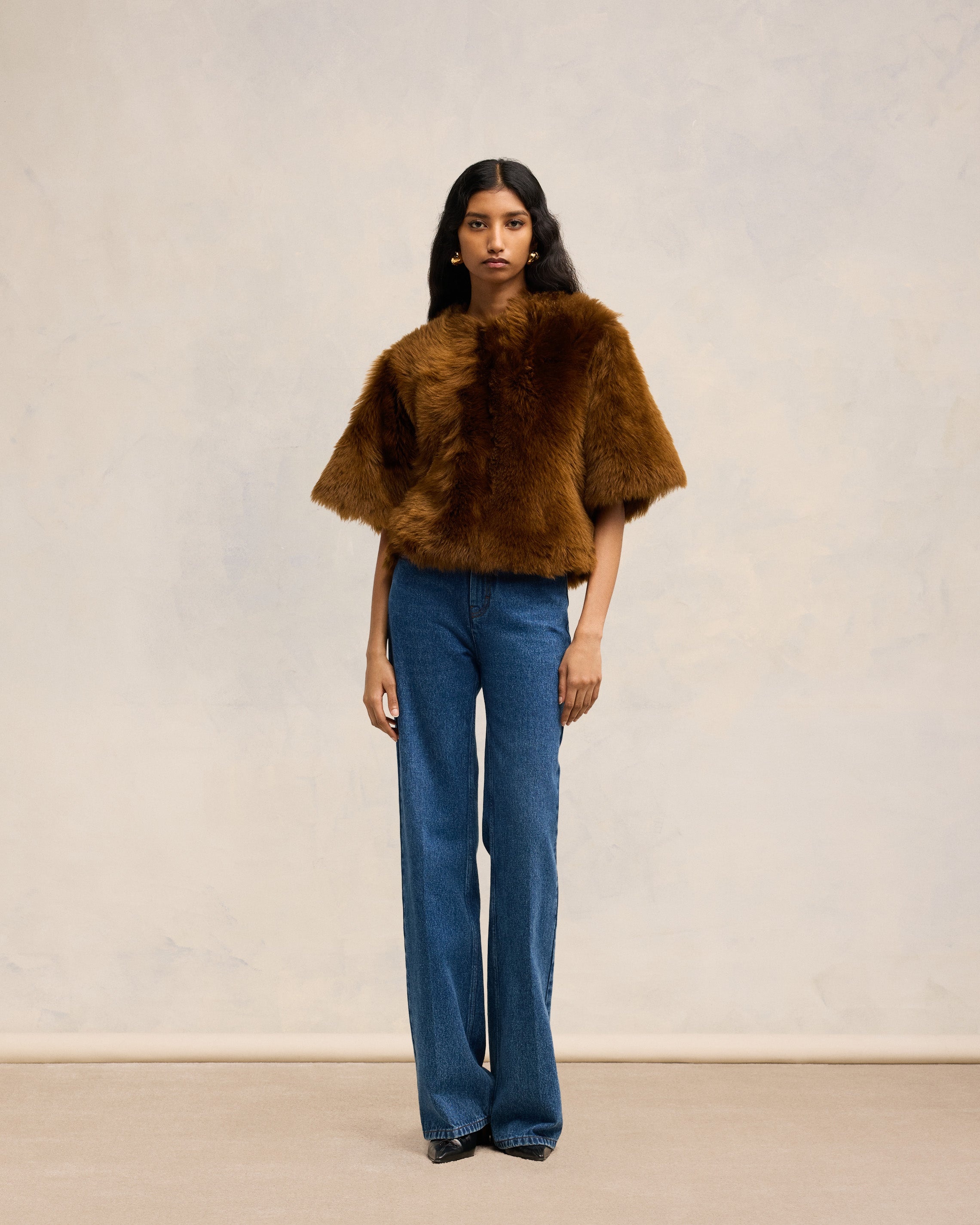 SHEARLING TOP - 2