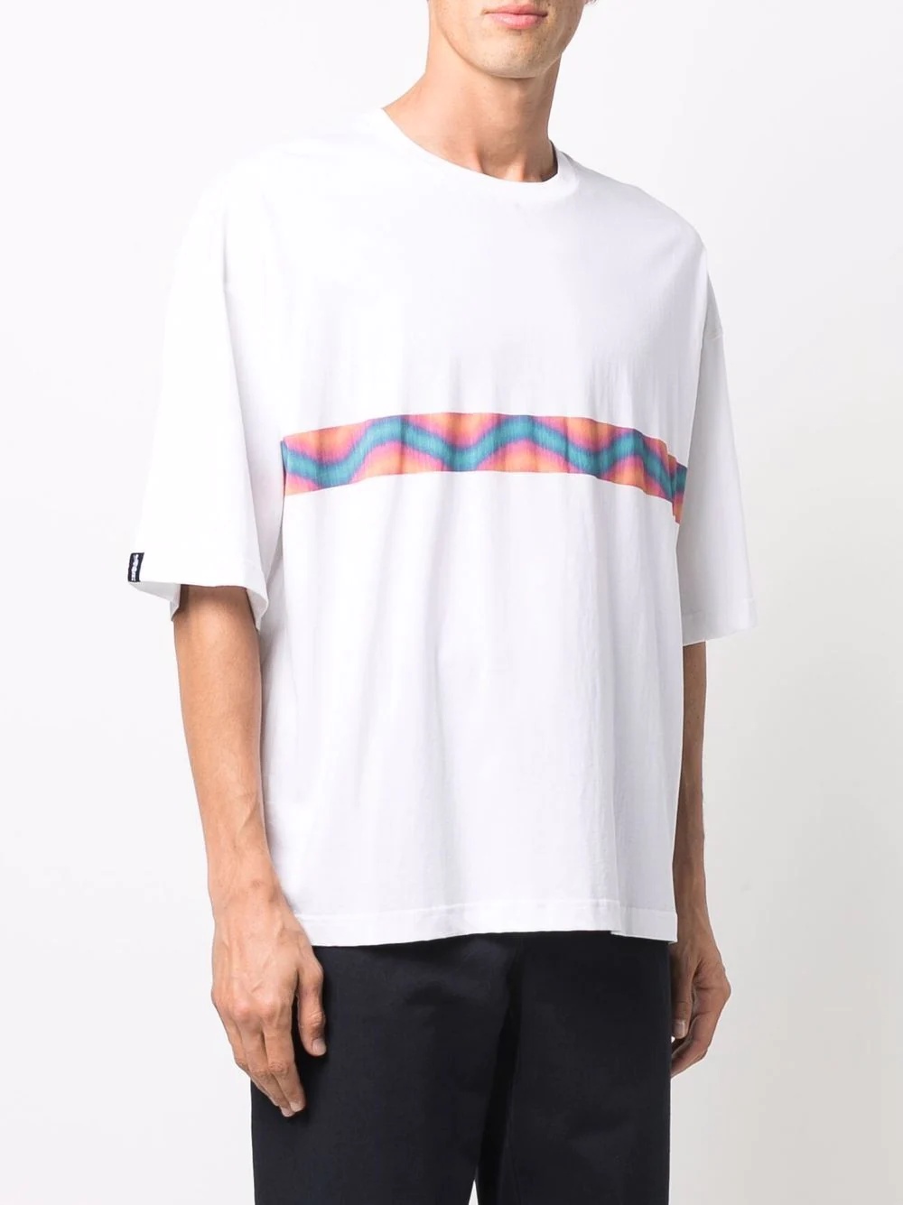 Wave organic-cotton T-shirt - 3