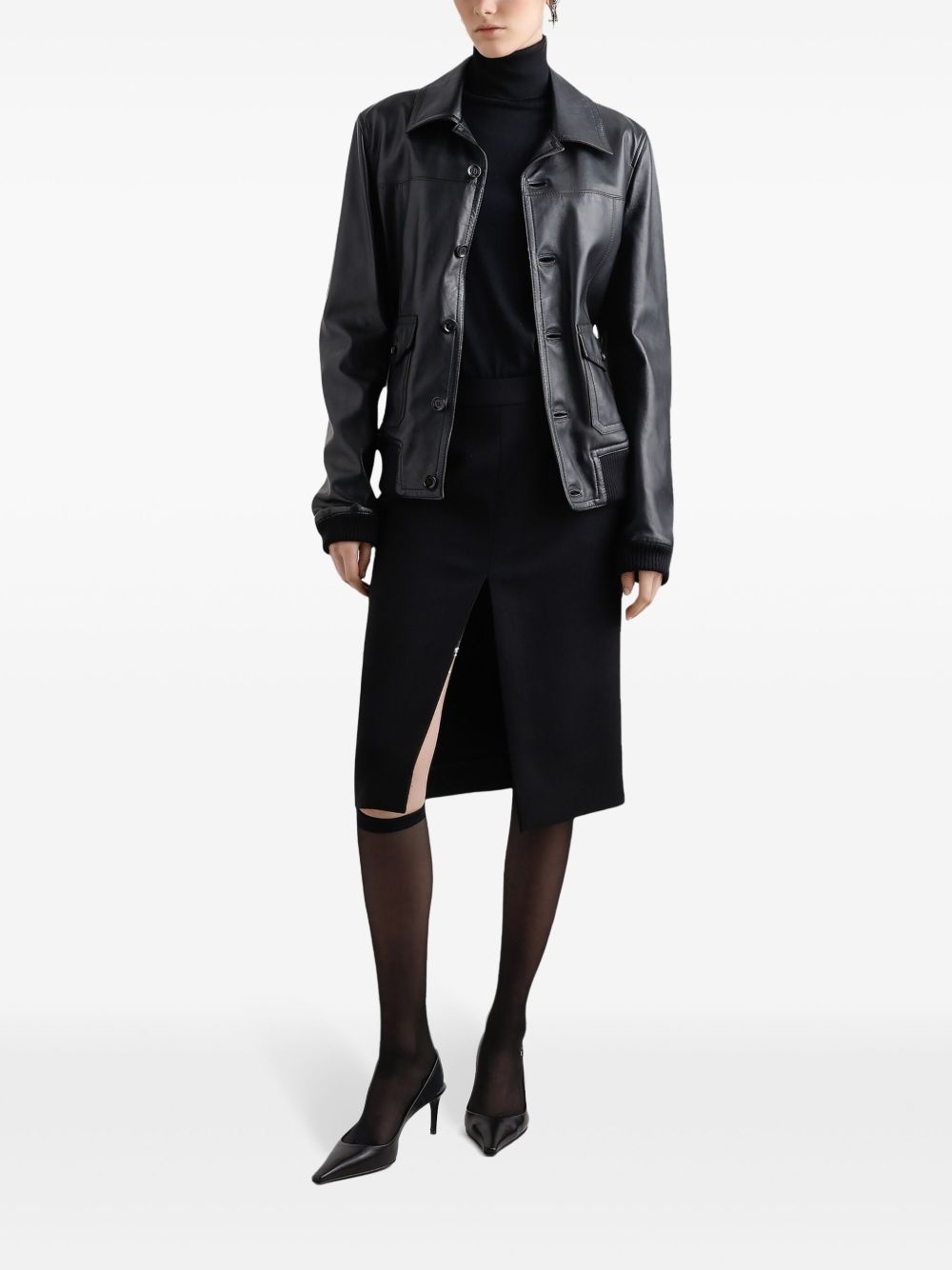 leather jacket - 2