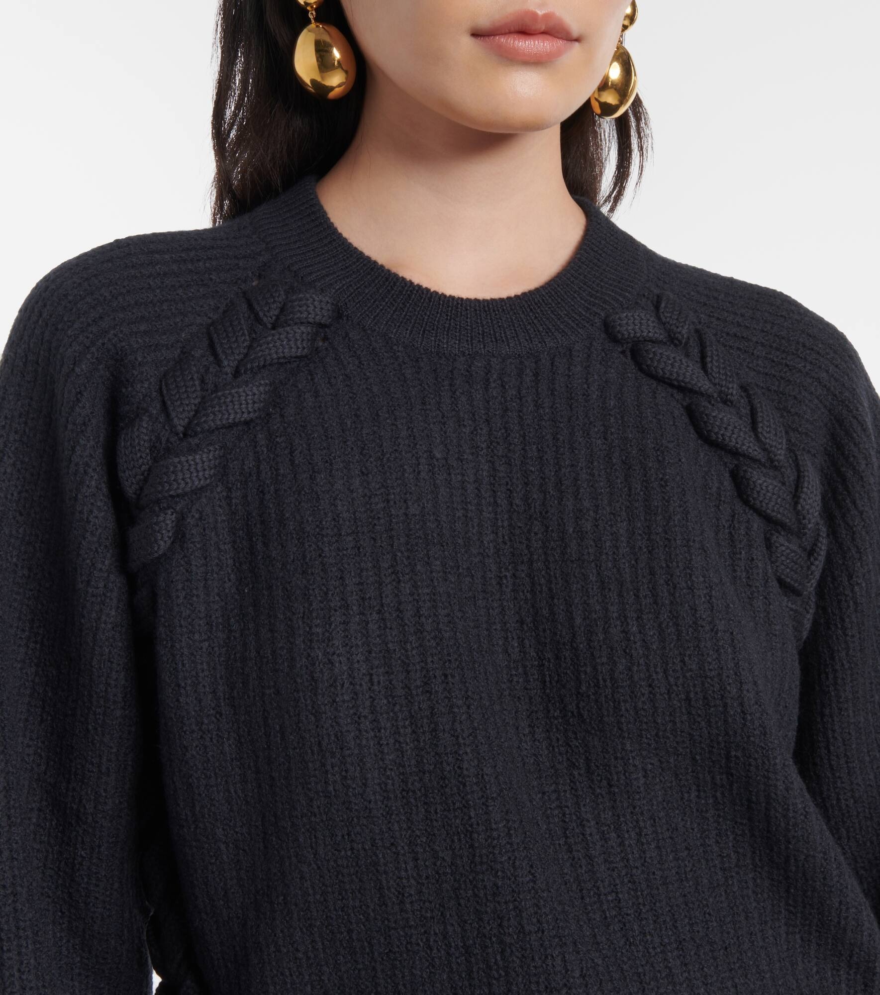 Noelia braided wool sweater - 4