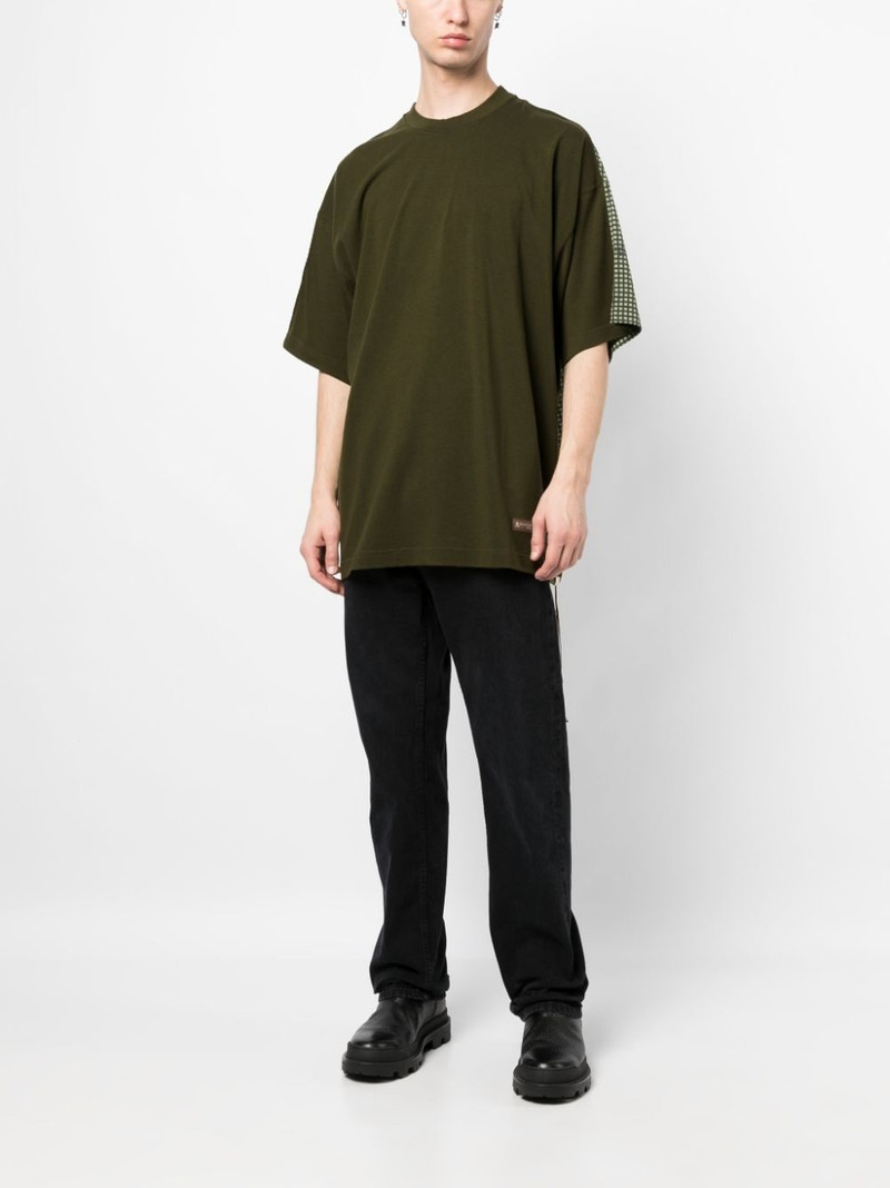 MASTERMIND WORLD graphic-print wool T-shirt outlook