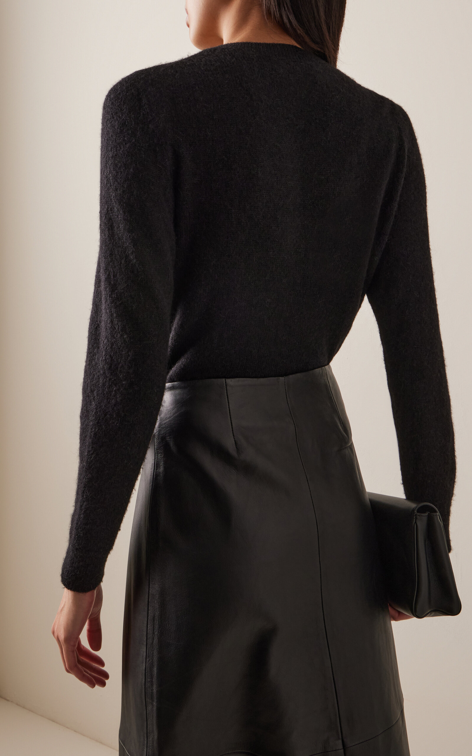Memoria Pura Embellished Knit Sweater black - 4