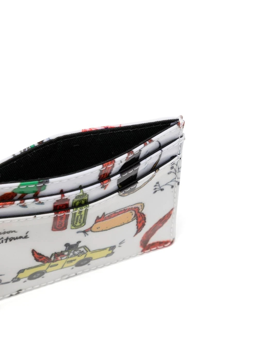 Oly cartoon-print cardholder - 3