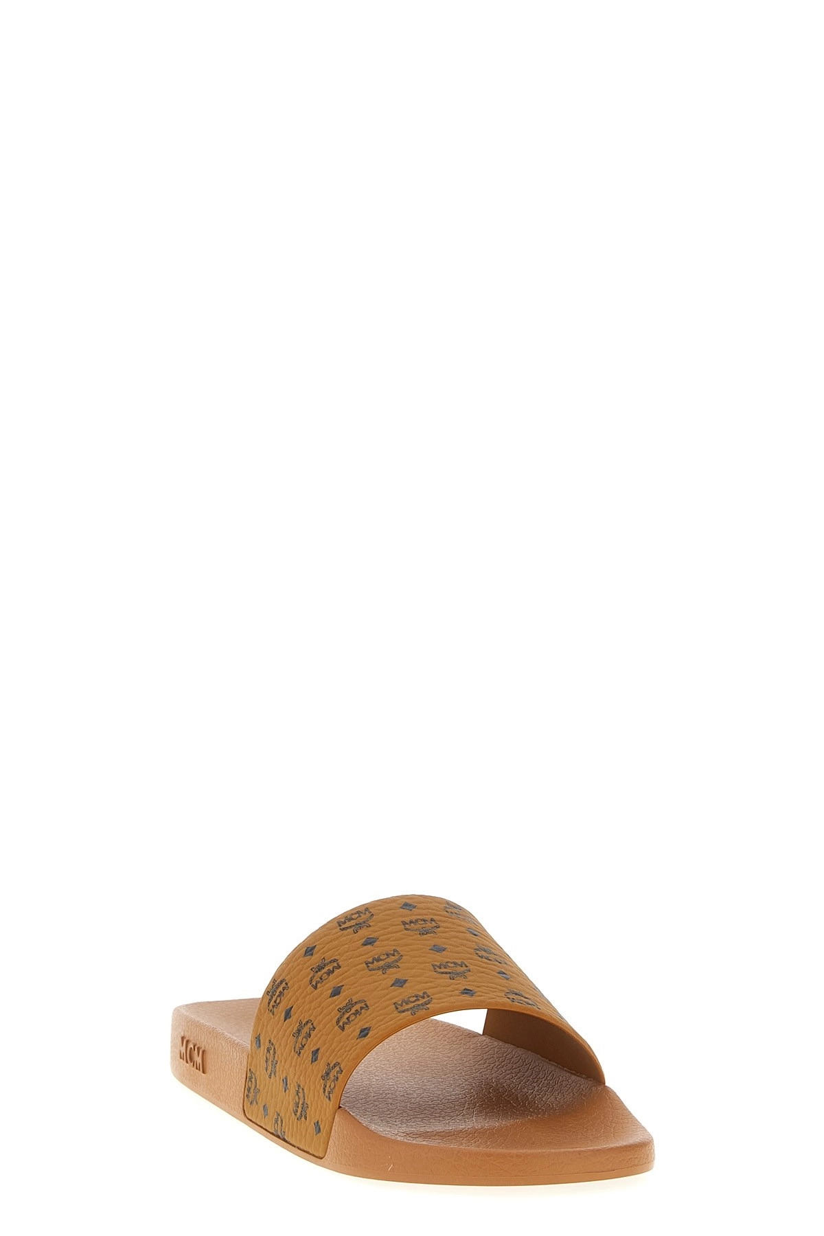 all-over monogram slides - 2