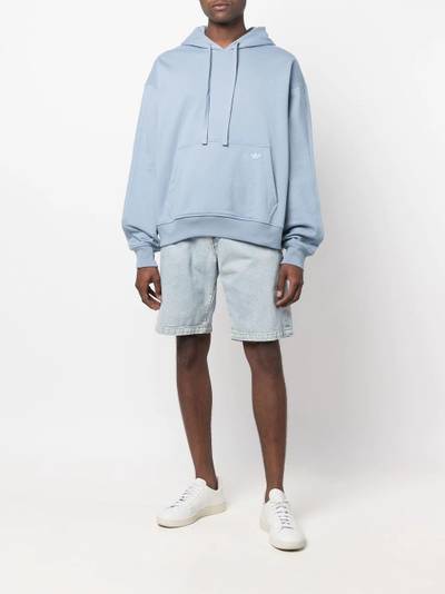 adidas Essentials terry-cotton hoodie outlook