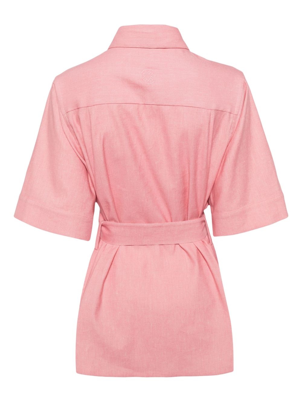 Gabardine Shirt Dress - 2