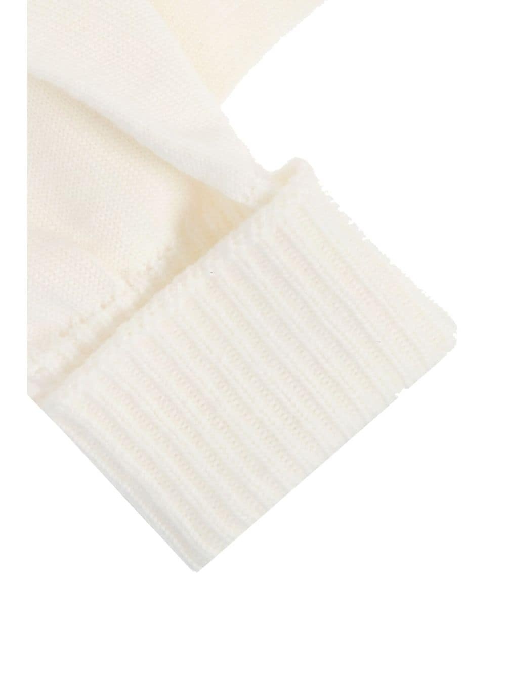 ribbed wool gloves - 4