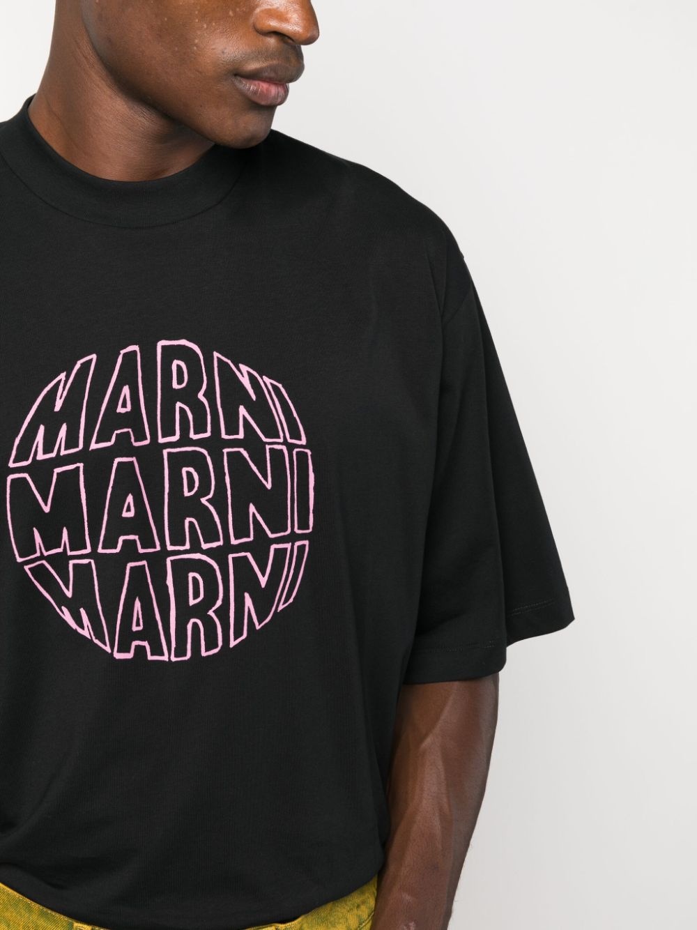 logo-print cotton T-shirt - 5