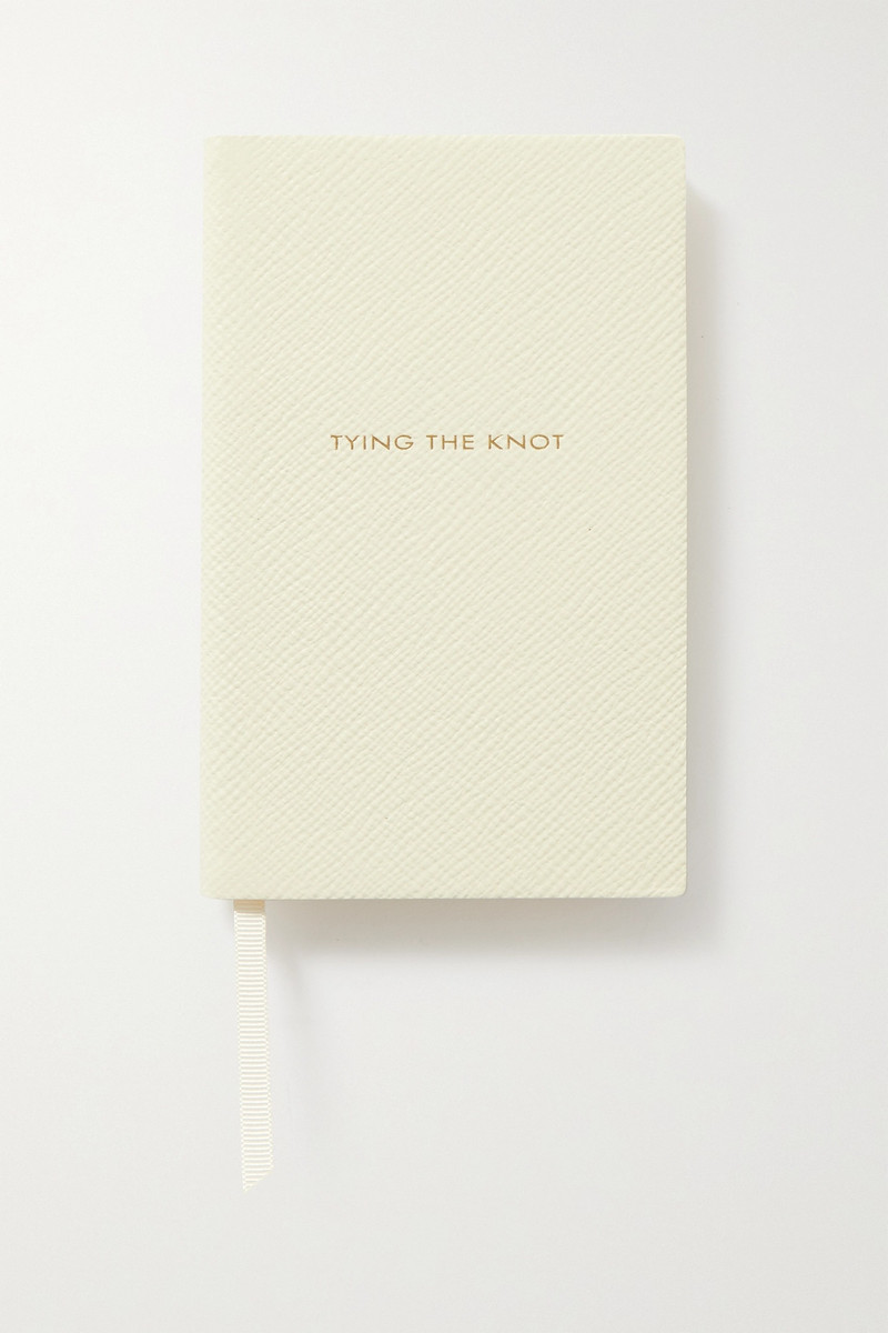 Smythson Panama Travels and Experiences textured-leather notebook outlook