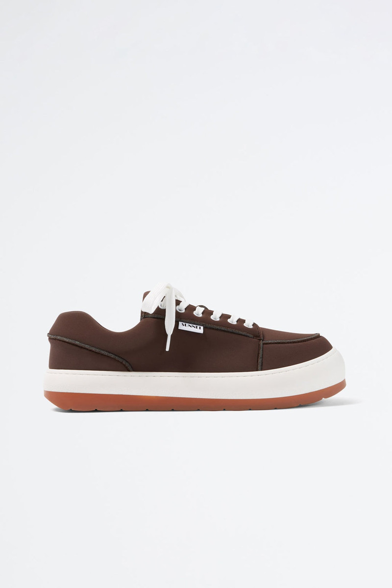BROWN NEOPRENE DREAMY SHOES 1