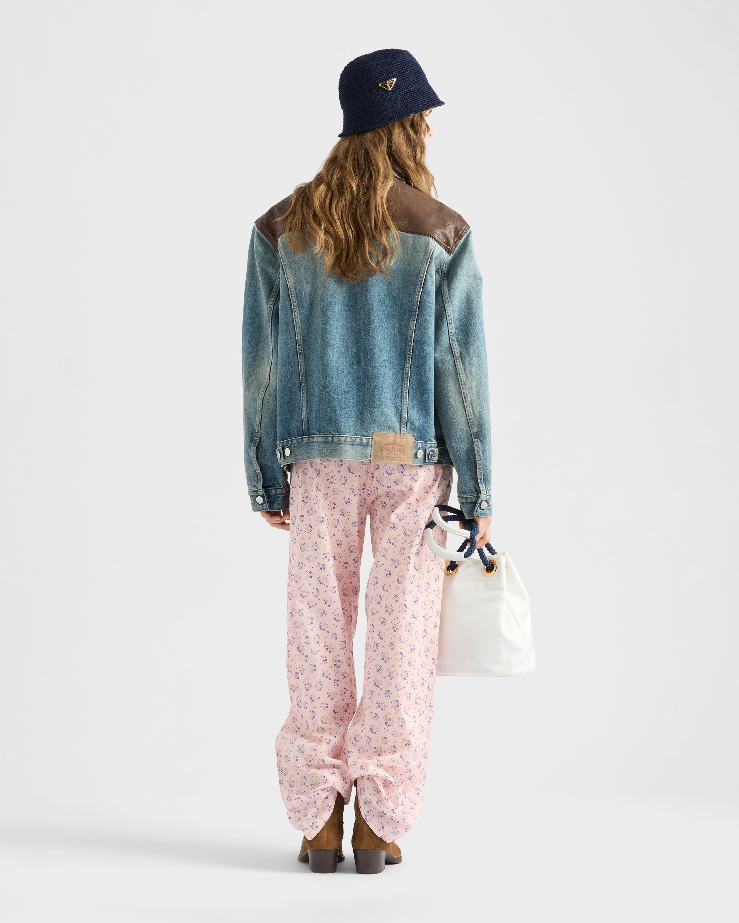 Floral print batiste pants - 5