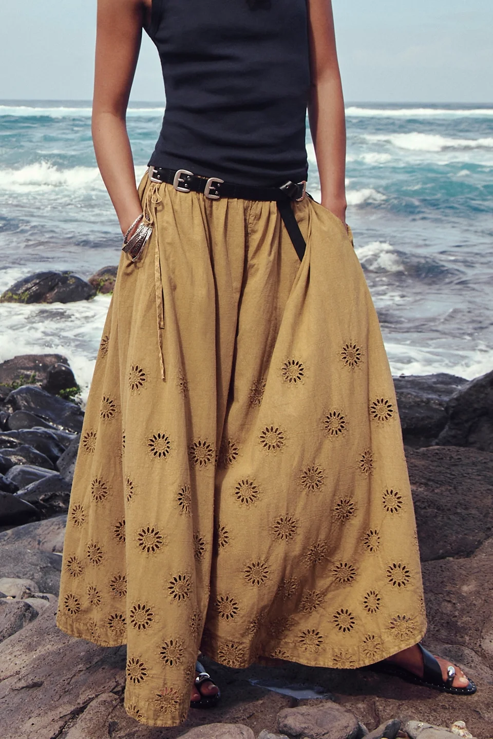 Sweet Serenade Pull-On Wide-Leg Pants - 1