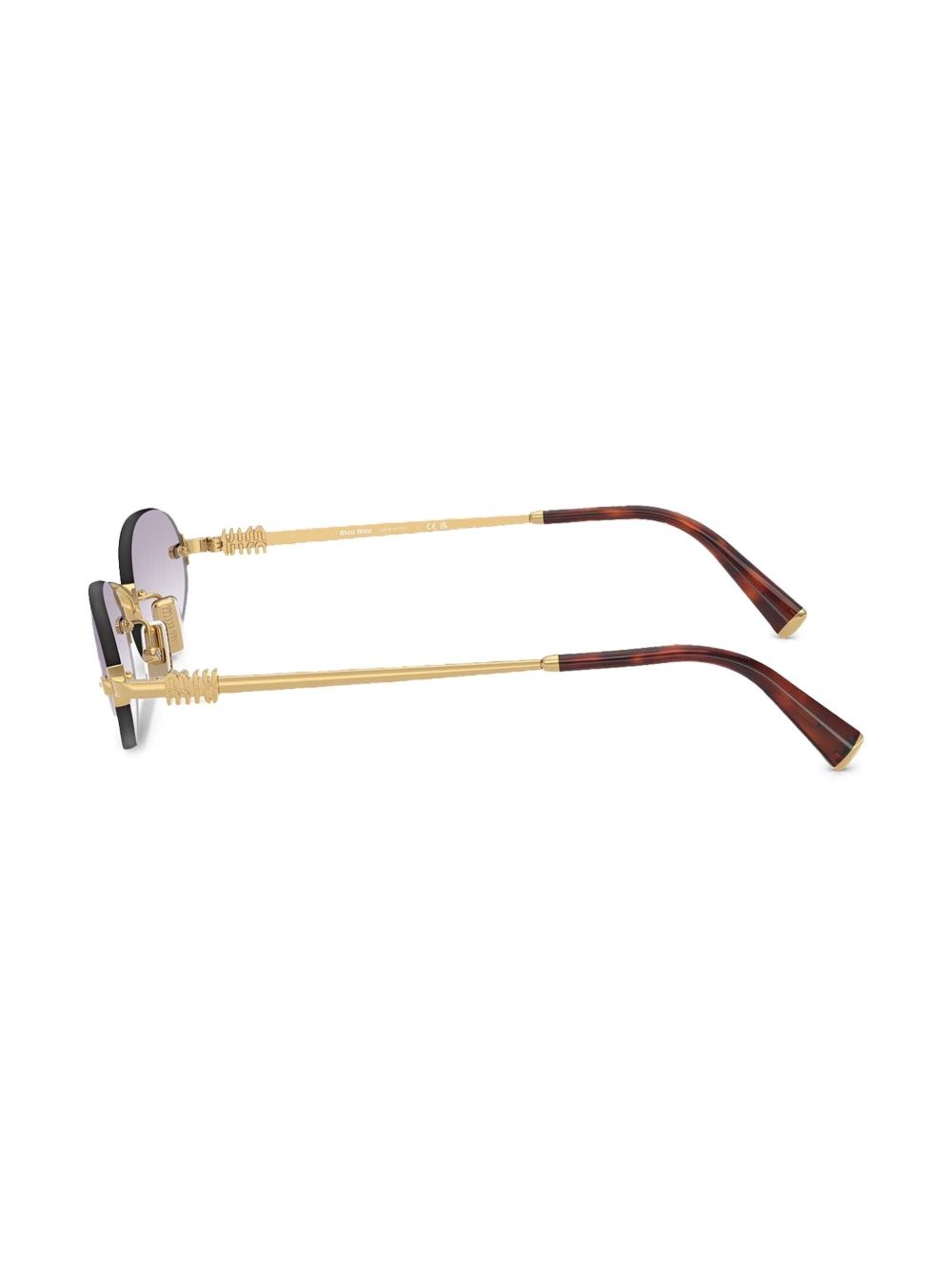 round-frame sunglasses - 3