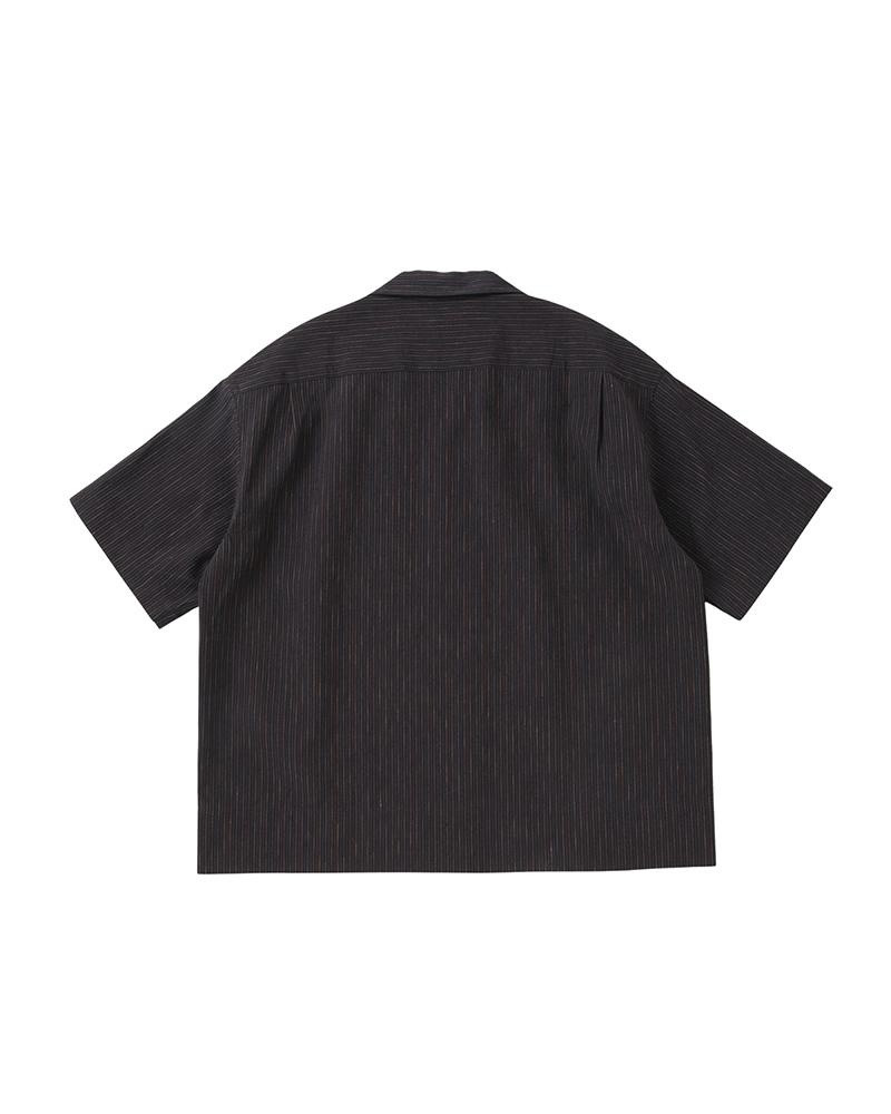 visvim COPA SHIRT S/S SANTOME BLACK outlook