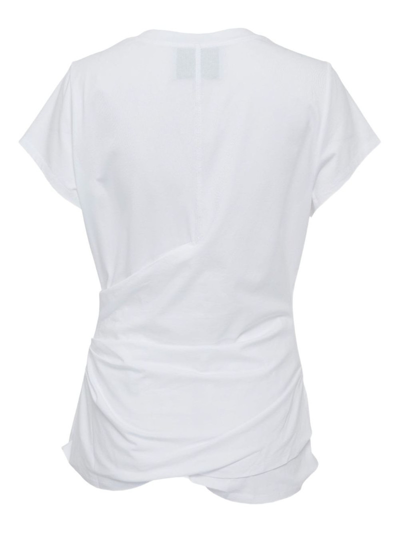 3.1 Phillip Lim draped short-sleeve t-shirt outlook