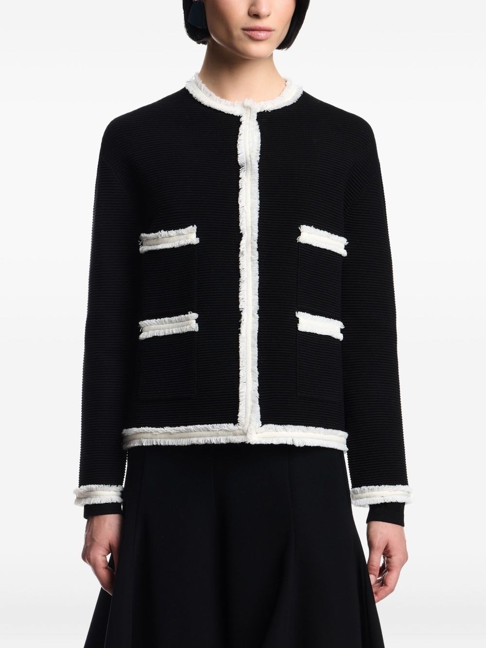 Crewneck blazer jacket - 2