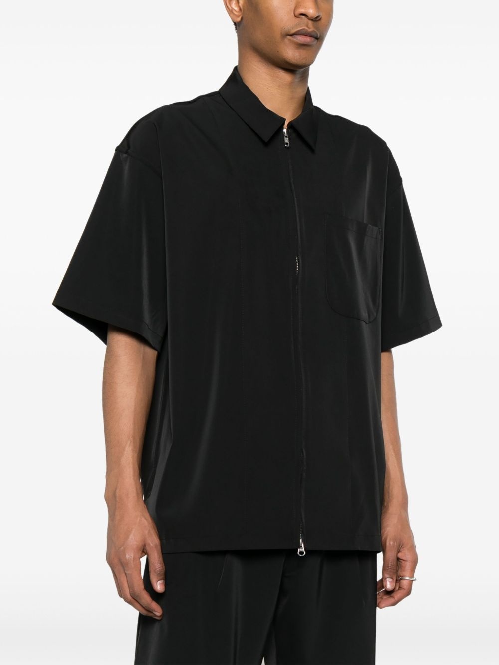 zip-up Gym shirt - 3