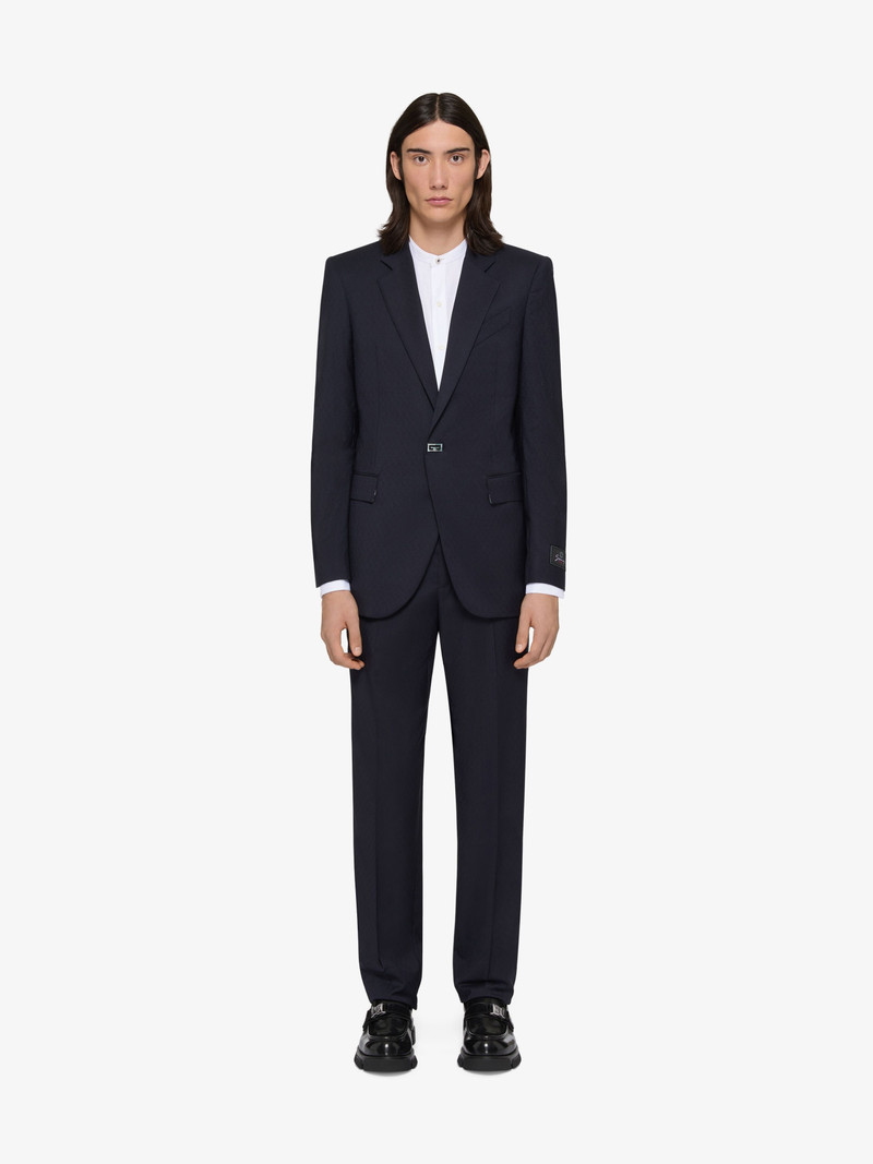 Givenchy SLIM FIT TAILORED PANTS IN WOOL WITH 2G CLIP outlook