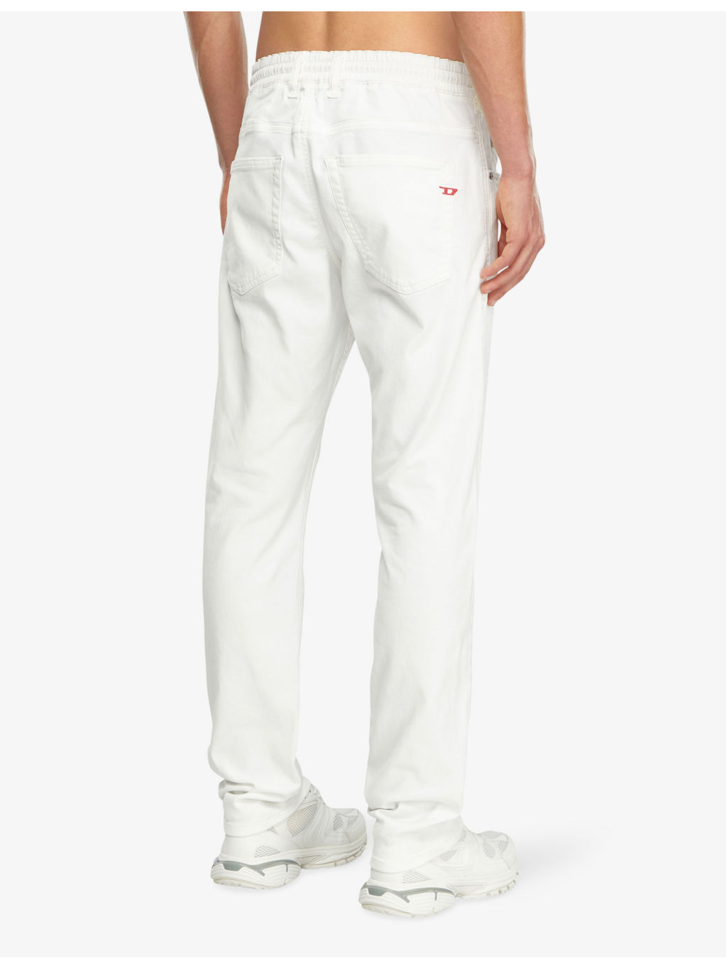 2032 D-Krooley straight-leg tie-waist stretch-denim jeans - 4