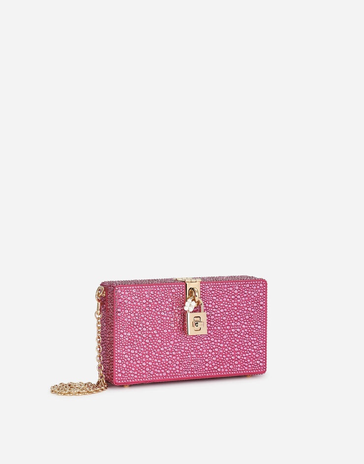 Dolce Box clutch with heat-applied rhinestones - 3