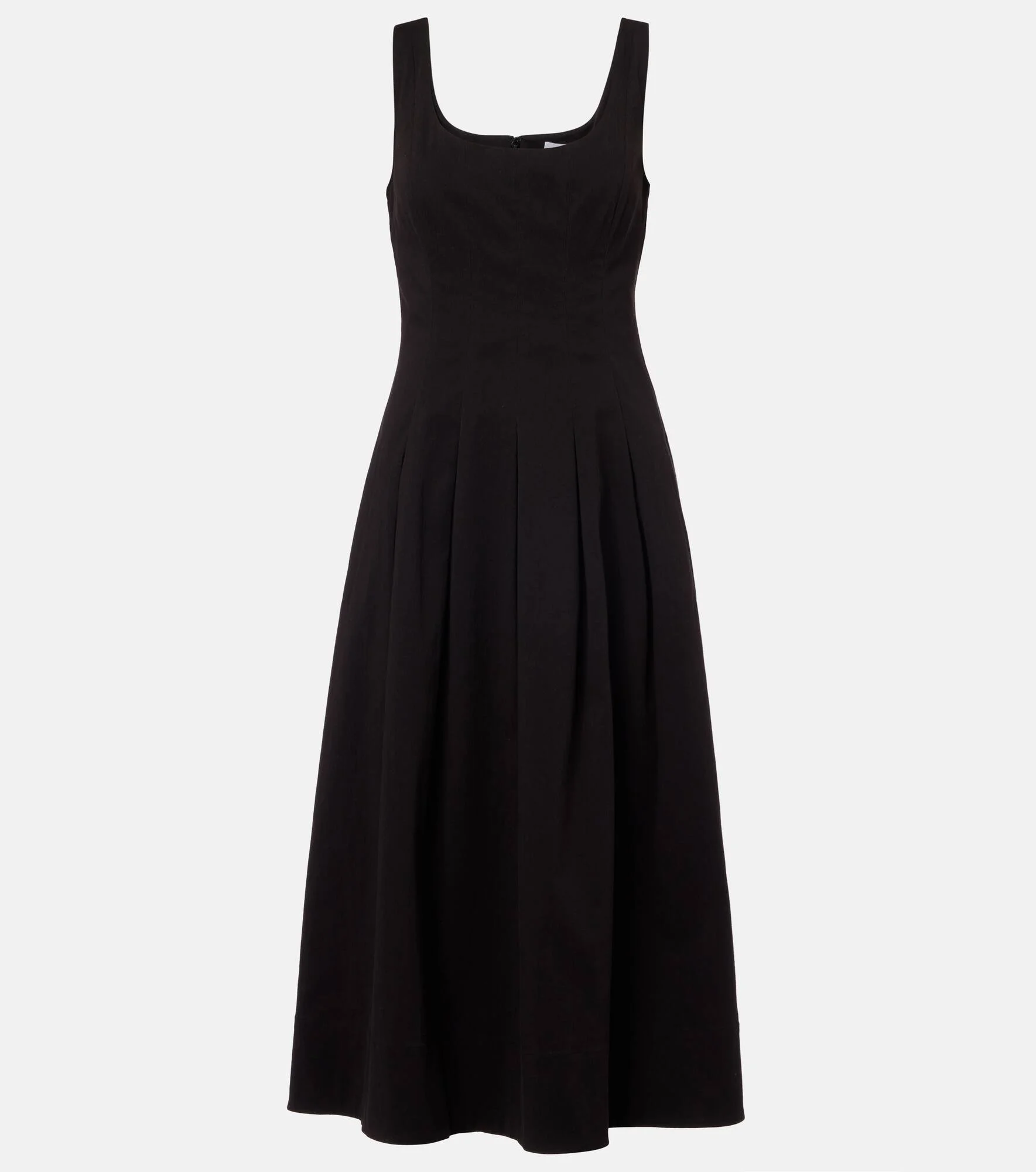 Shelby cotton-blend midi dress - 1