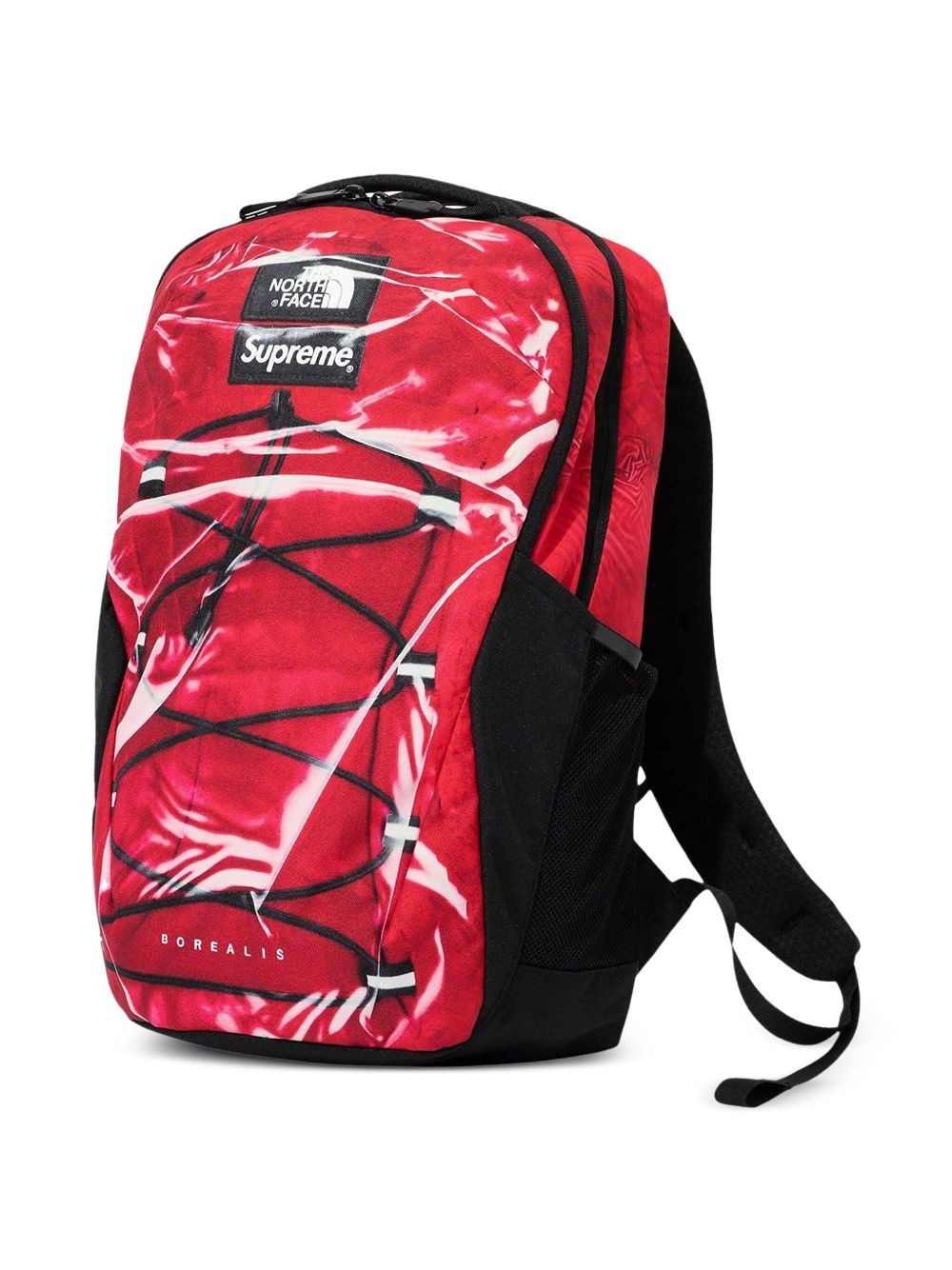 x The North Face Borealis Trompe L'oeil "Red" backpack - 3