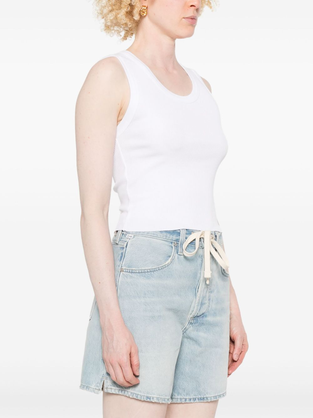 ribbed tank top - 3