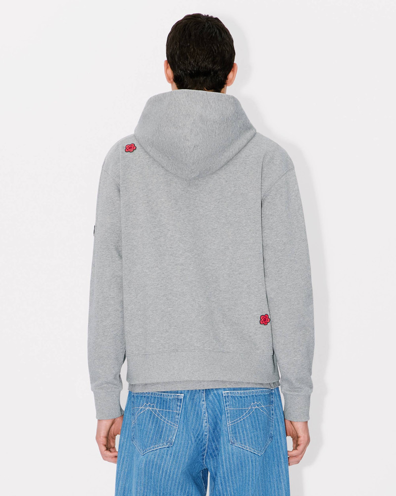 'Boke Flower' embroidered hoodie 4