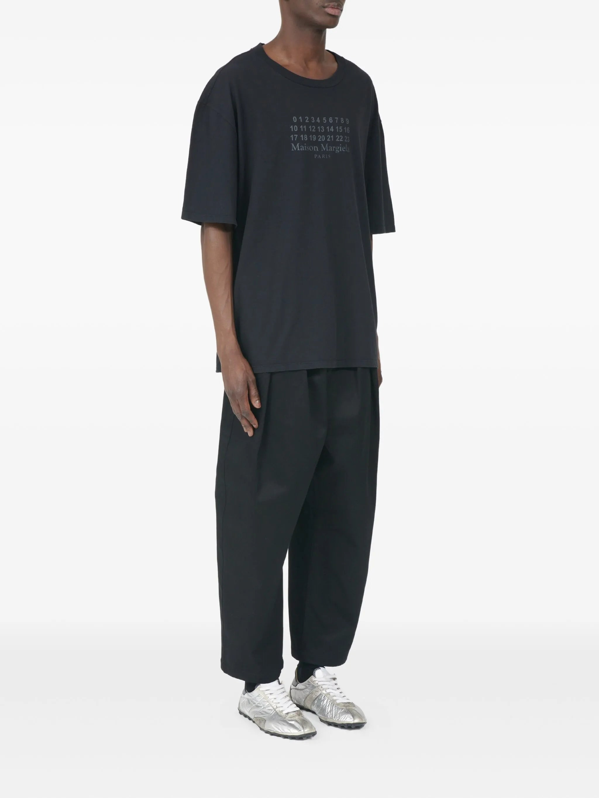 Maison Margiela Numeric-logo T-shirt - 4