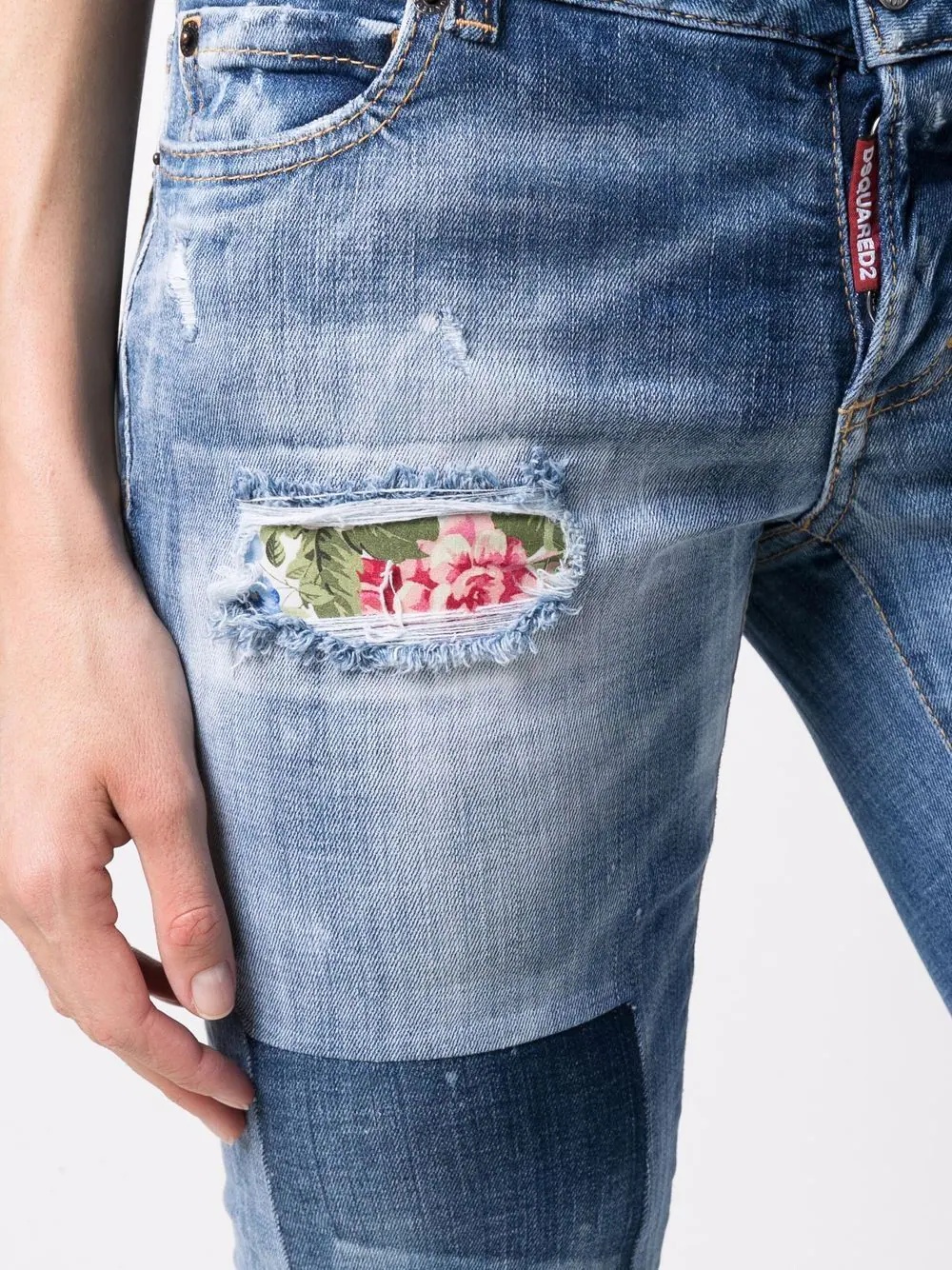 Jennifer low-rise skinny jeans - 5