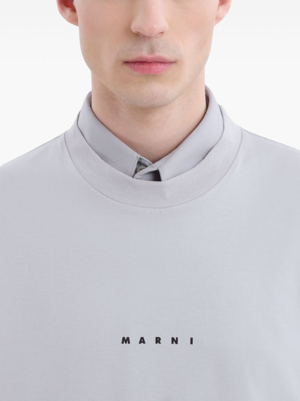 logo-print cotton T-shirt - 5