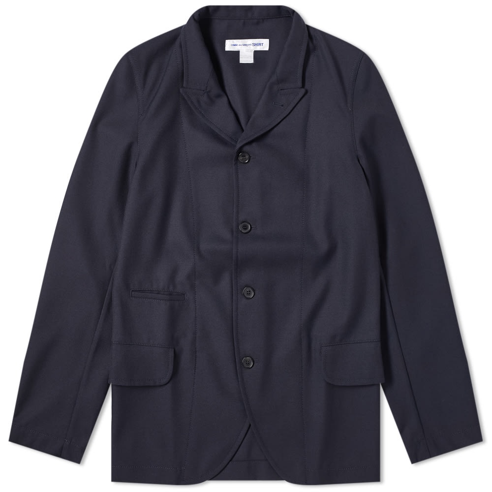 Comme des Garcons SHIRT Peaked Lapel Blazer - 1