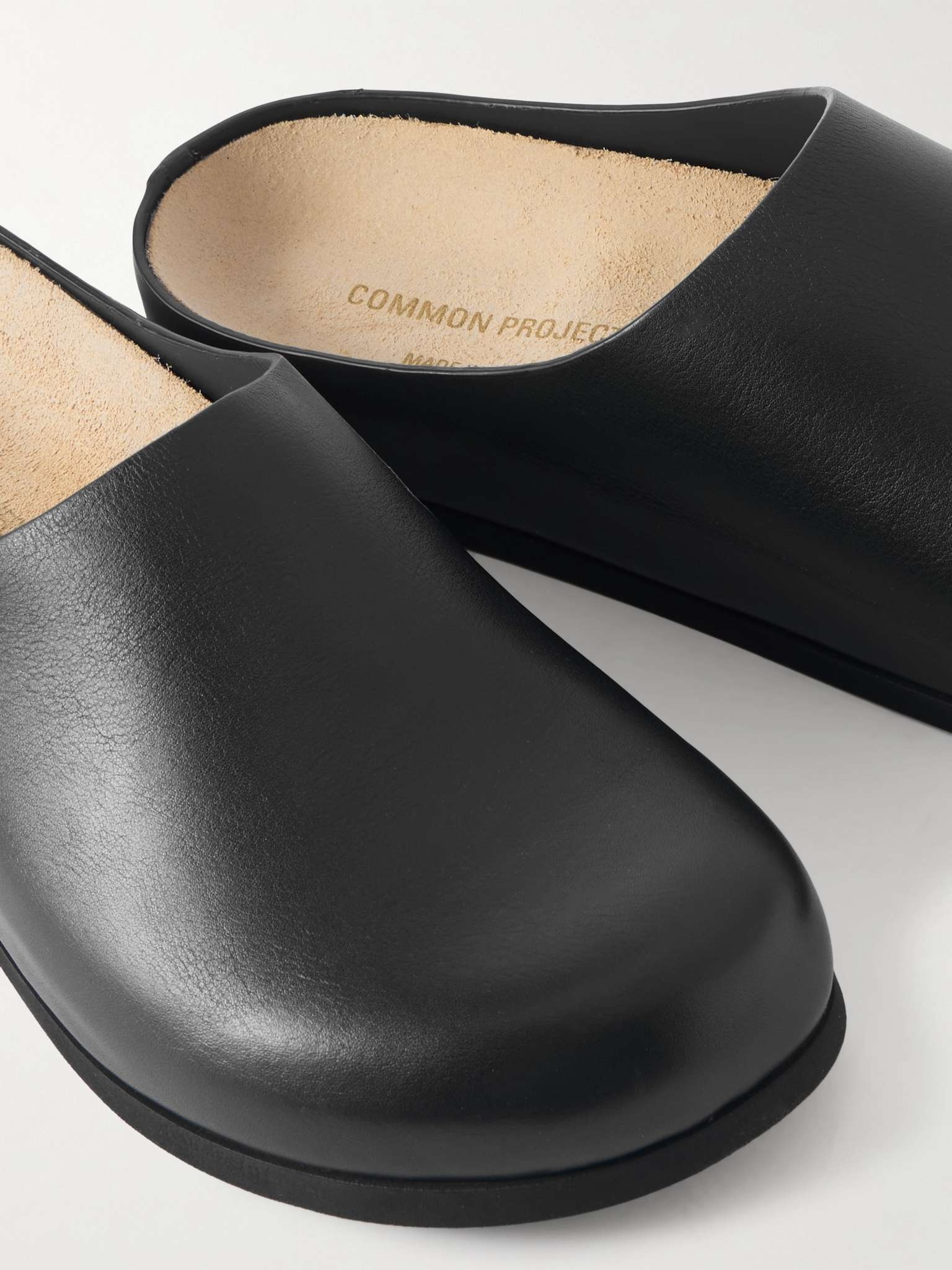 Leather Clogs - 5