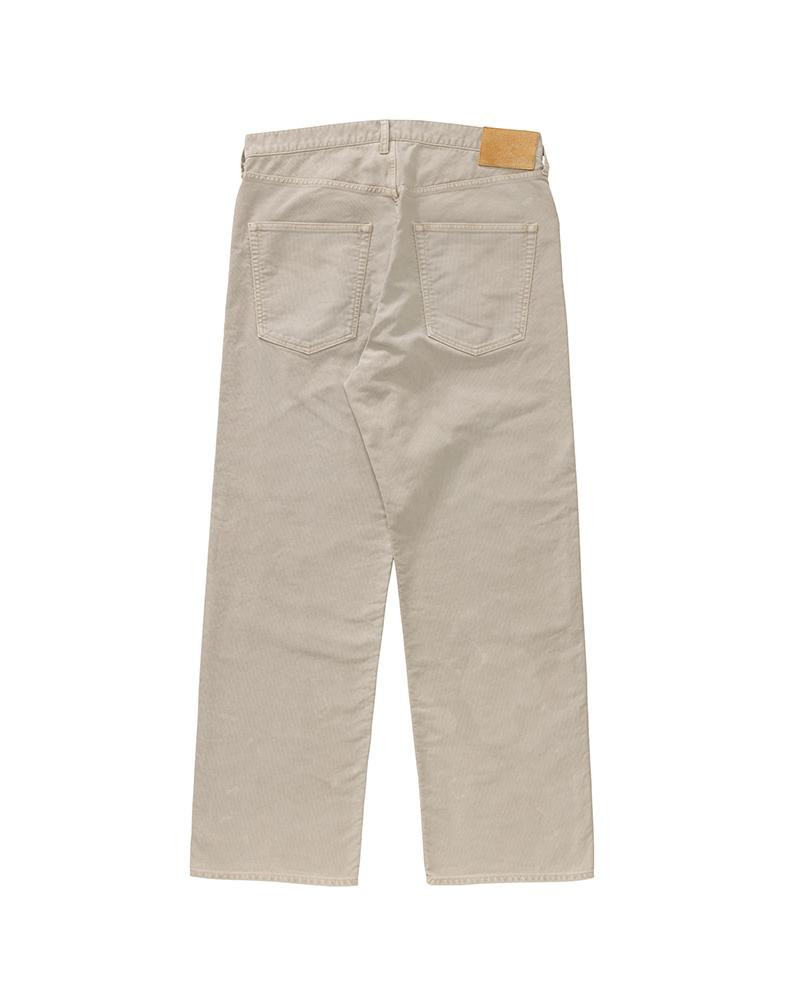 visvim FLUXUS 01 WIDE G.CORDS IVORY outlook